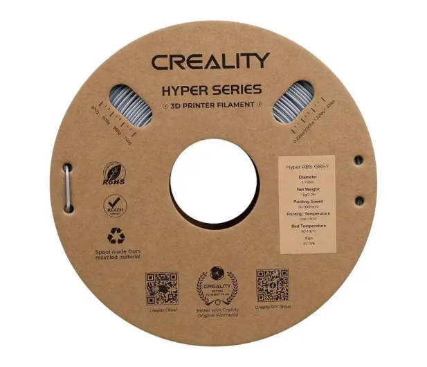 CREALITY Filament Hyper ABS  (Szary) - 1340691 - zdjęcie 2